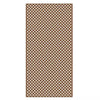 California Redwood Privacy Diamond Vinyl Lattice Panel - Framed - Set of 2