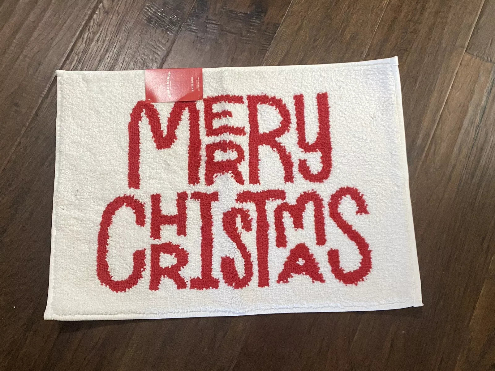 Merry Christmas Bath Mat Rug Wondershop