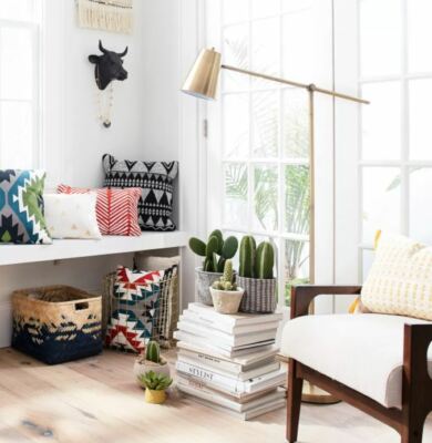 Cantilever Floor Lamp (Brass Finish)