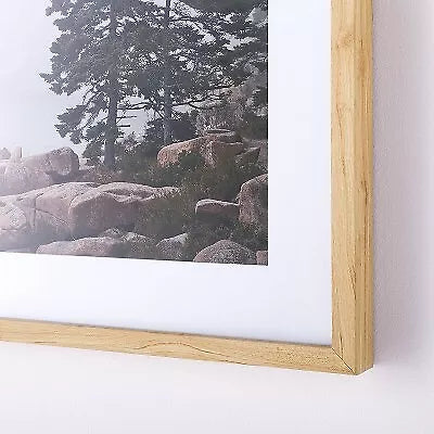 Foggy Seaside Framed Wall Art