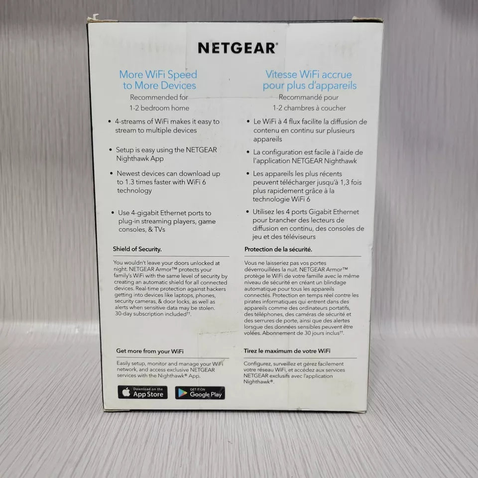 Wi-Fi 6 Router 4-Stream Cover