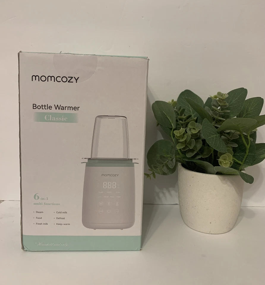 White Green Temperature Control Multifunctional Baby Bottle Warmer