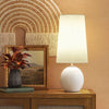 Marble Table Lamp Off-White