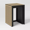 Nesting Accent Table Black/Natural 1-Piece