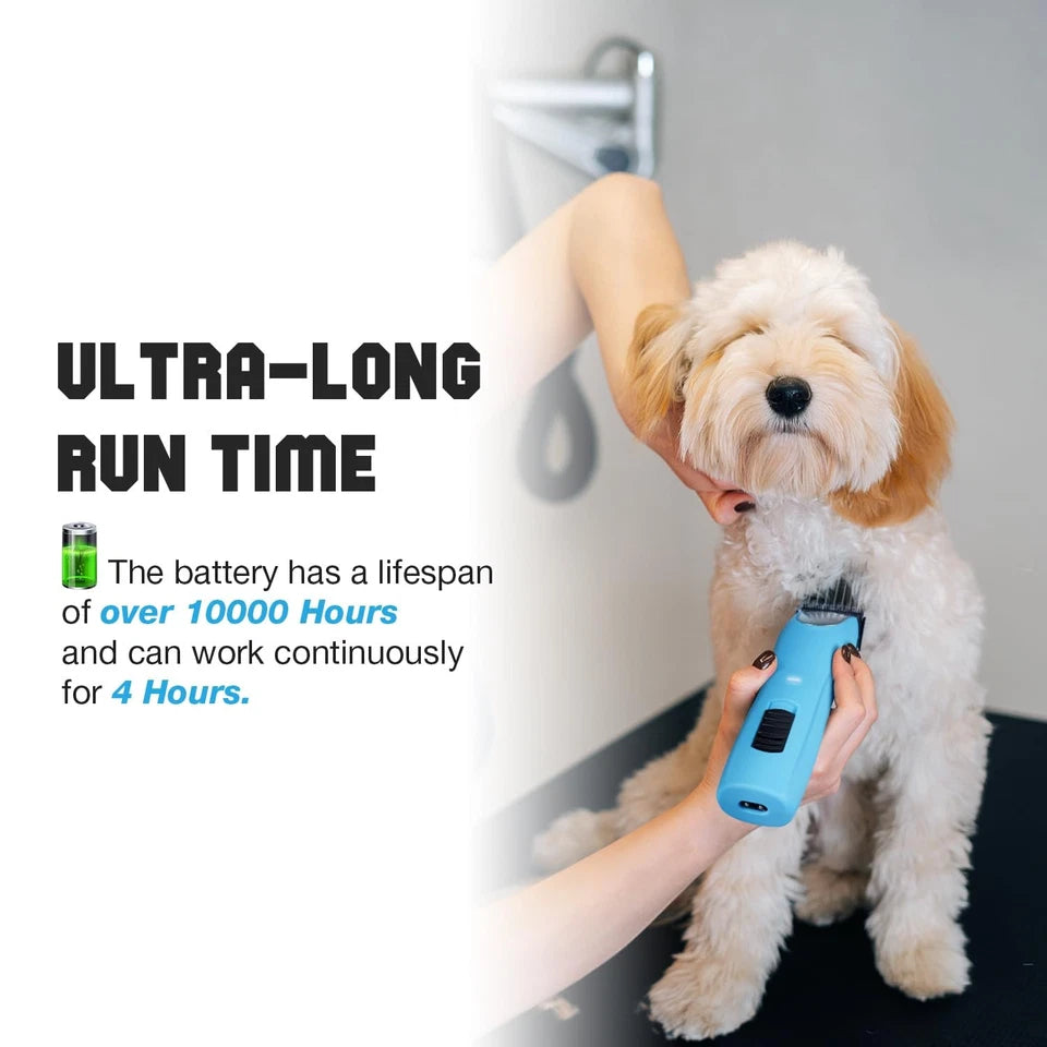 Professional Dog Clippers for Grooming - 2 Speed Pet Grooming Kit