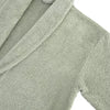 S/M Turkish Cotton Unisex Terry Cloth Bathrobe Sage Green