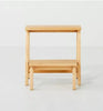 Wood Kitchen Step Stool Natural