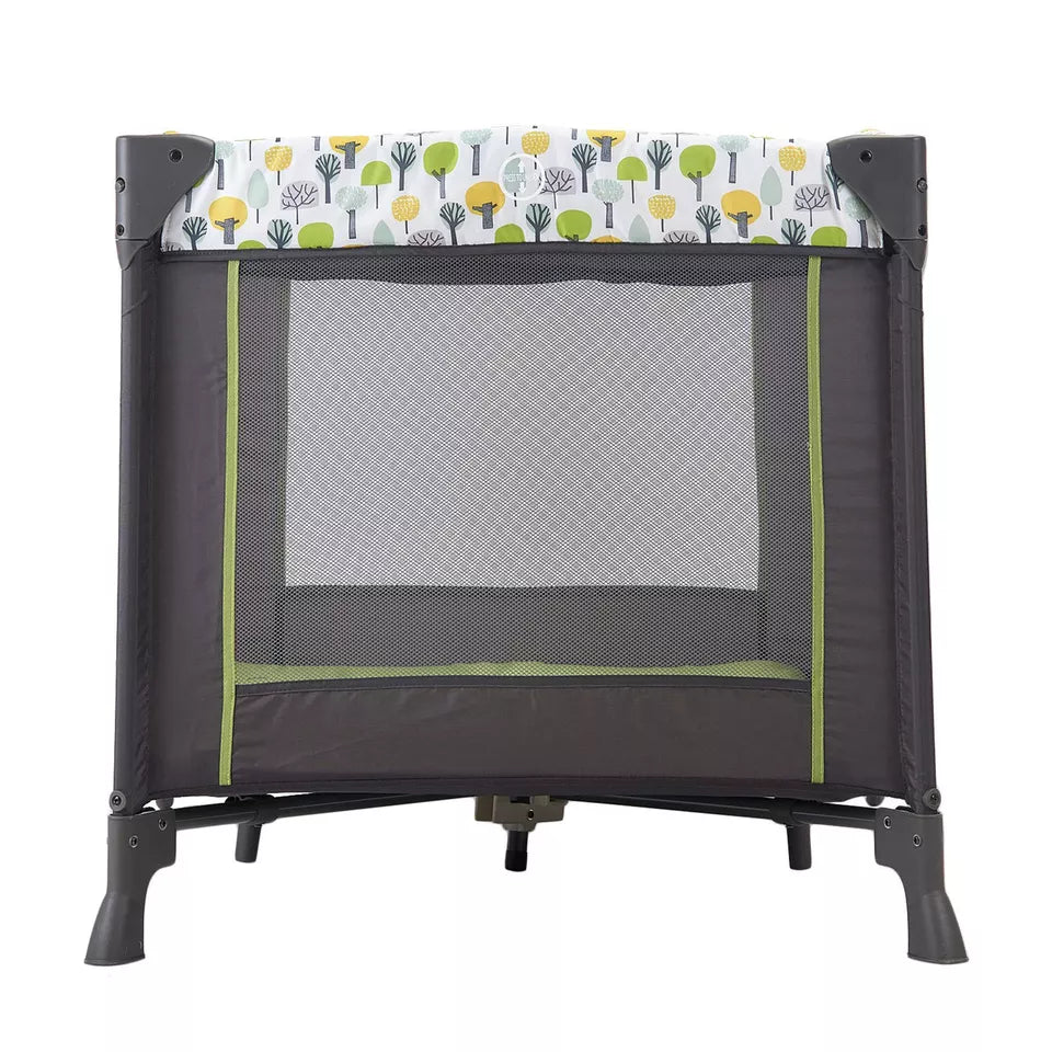 Bassinet Nursery Center Play Yard Crib with Changing Table, Green