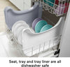Baby to Toddler High Chair SpaceSaver Simple Clean Portable Dining