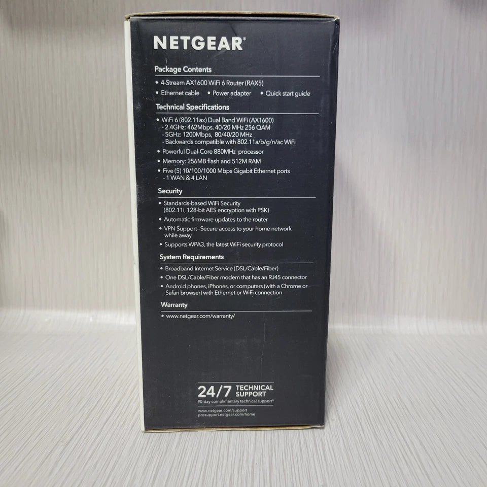 Wi-Fi 6 Router 4-Stream Cover