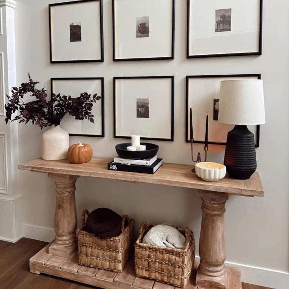 Modern Black Ceramic Table Lamp Base