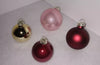 Wondershop Christmas Ornaments Red Pink Gold Handcrafted Glass Set of 40