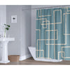 Blue Shower Curtain