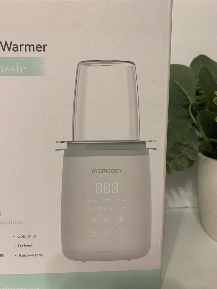 White Green Temperature Control Multifunctional Baby Bottle Warmer