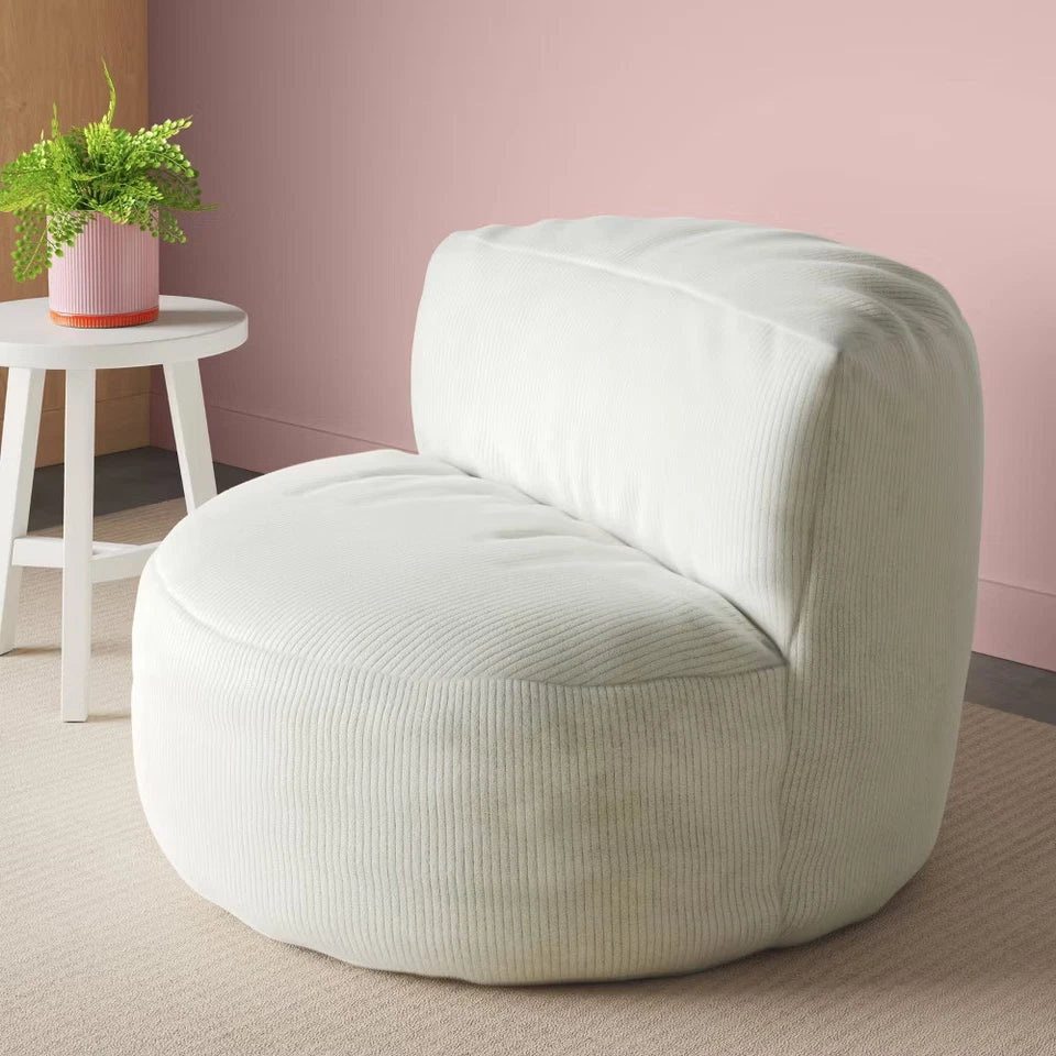 Corduroy Compressed Foam Dorm Chair INSERT ONLY