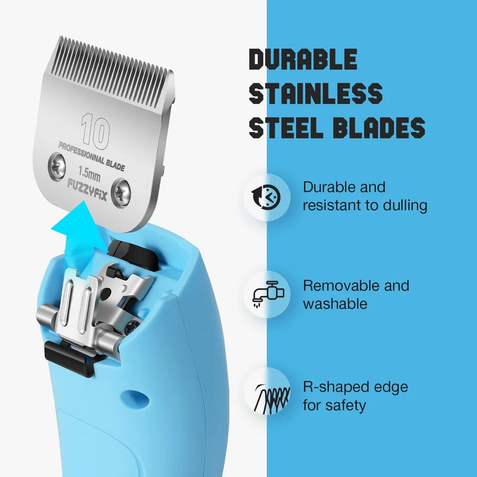 Professional Dog Clippers for Grooming - 2 Speed Pet Grooming Kit