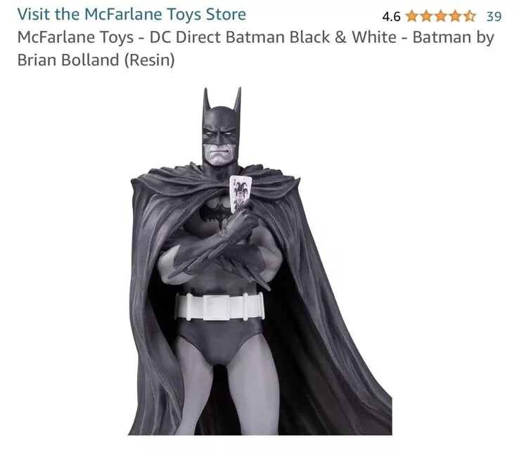 Black & White - Batman by Brian Bolland (Resin)