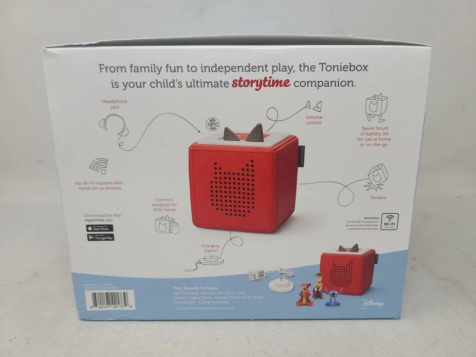 Red Toniebox Audio Player ONLY