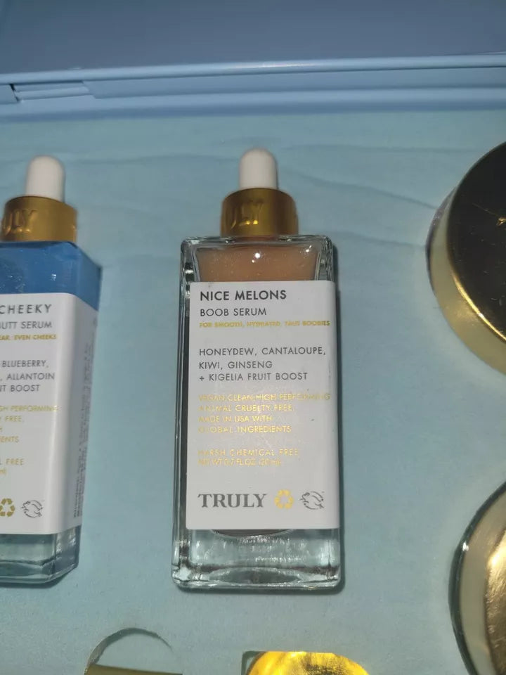 Blue Tin Bath & Body Gift Set