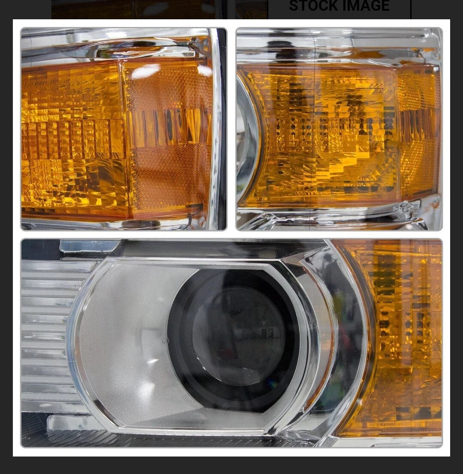 LED HeadlightsGMC Sierra Left+Right Pair