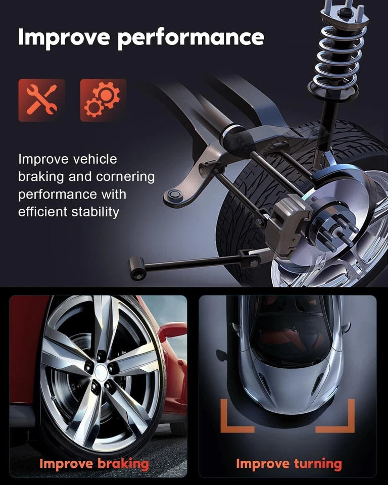 4 x Front Rear Shock Absorbers Fit for 2002-2006 for Chevrolet Avalanche