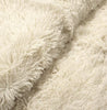 3 Piece Threshold Faux Fur Channel Stitch Comforter Set - Full/Queen Beige