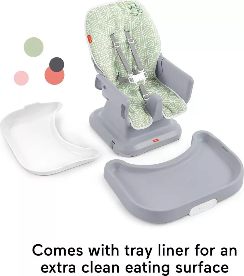 Baby to Toddler High Chair SpaceSaver Simple Clean Portable Dining