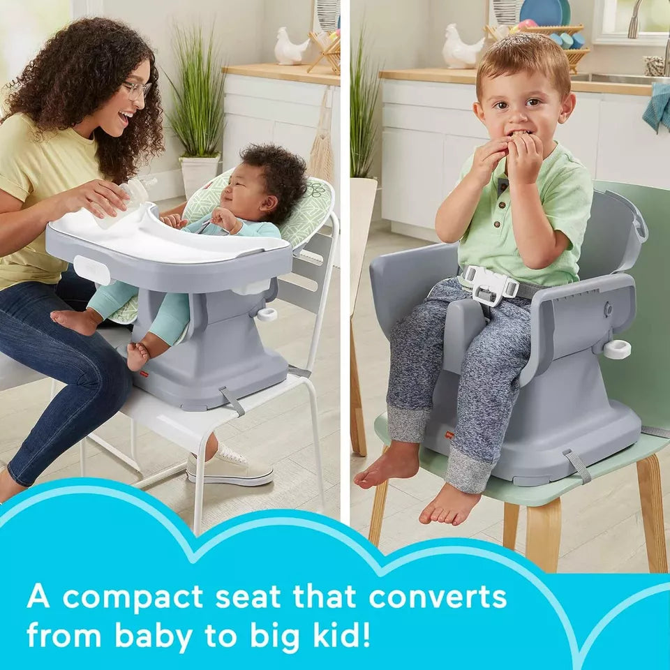 Baby to Toddler High Chair SpaceSaver Simple Clean Portable Dining