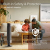 Ceramic Pedestal Heater with Remote Control