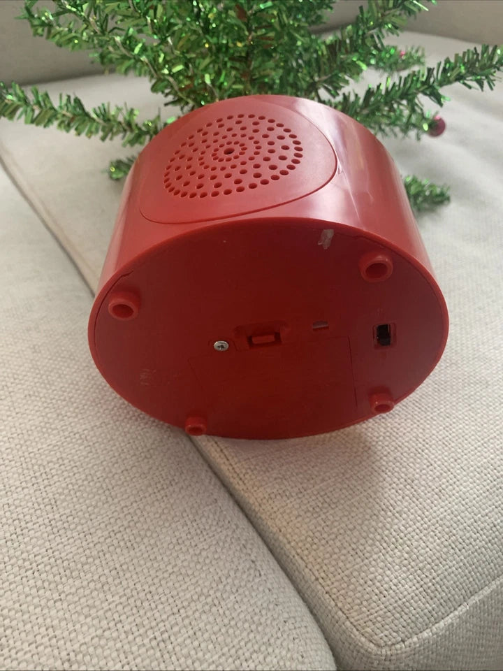 Rotating Tinsel Christmas Tree 21 -Lights Multicolor Plays, final cut