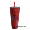 Starbucks Stanford University Red Studded Cold Cup Tumbler Venti