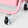 3 Tier Metal Utility Cart Pink - Brightroom