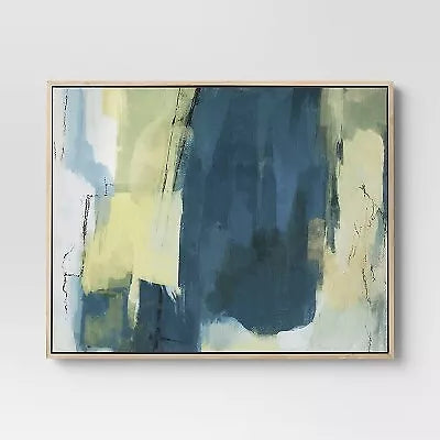 2pk Abstract Pair Framed Wall Canvases
