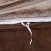 Weighted Faux Fur Throw Blanket 15 lbs OEKO-TEX Certified