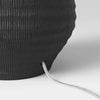 Modern Black Ceramic Table Lamp Base