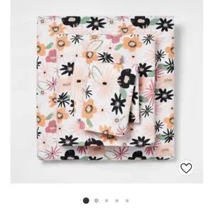 Floral Brushed Sheet Set - Full, final cut