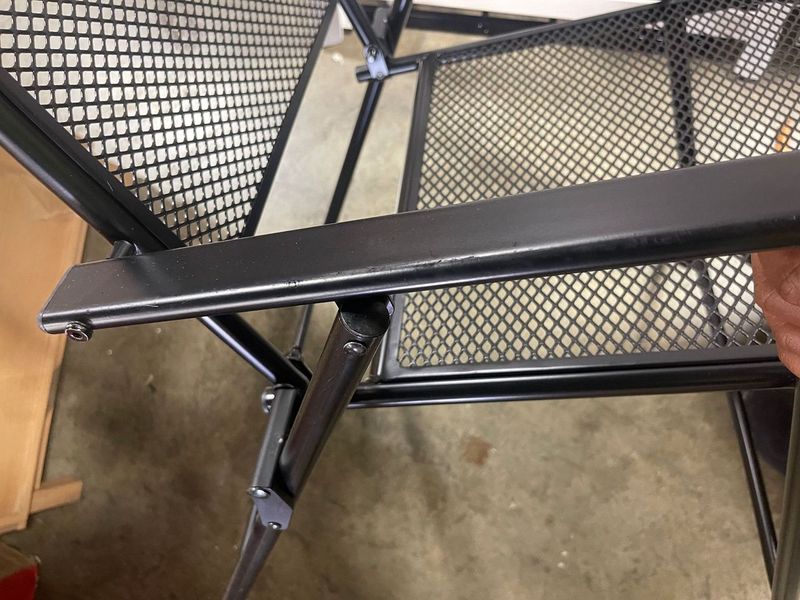 Laytyn Outdoor Folding Dining Armchair 1-Piece