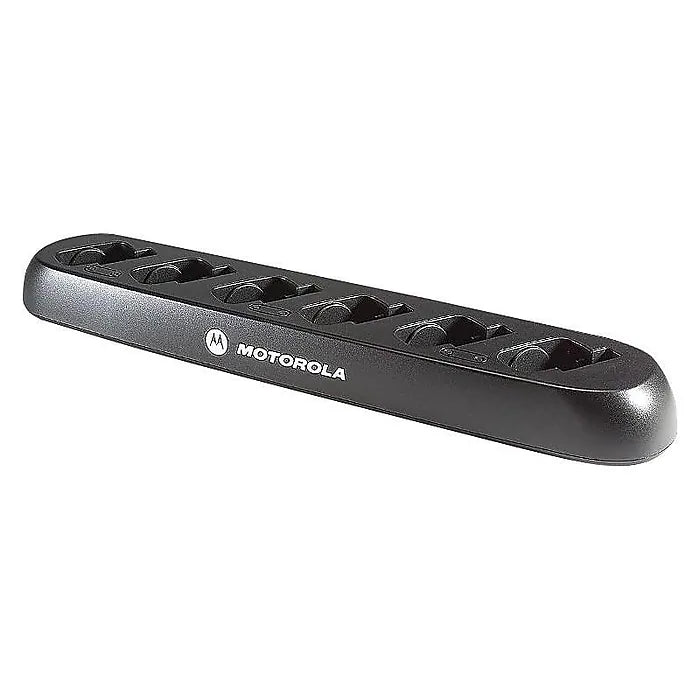 6 Slot Charging Station for Motorola CLS, Black