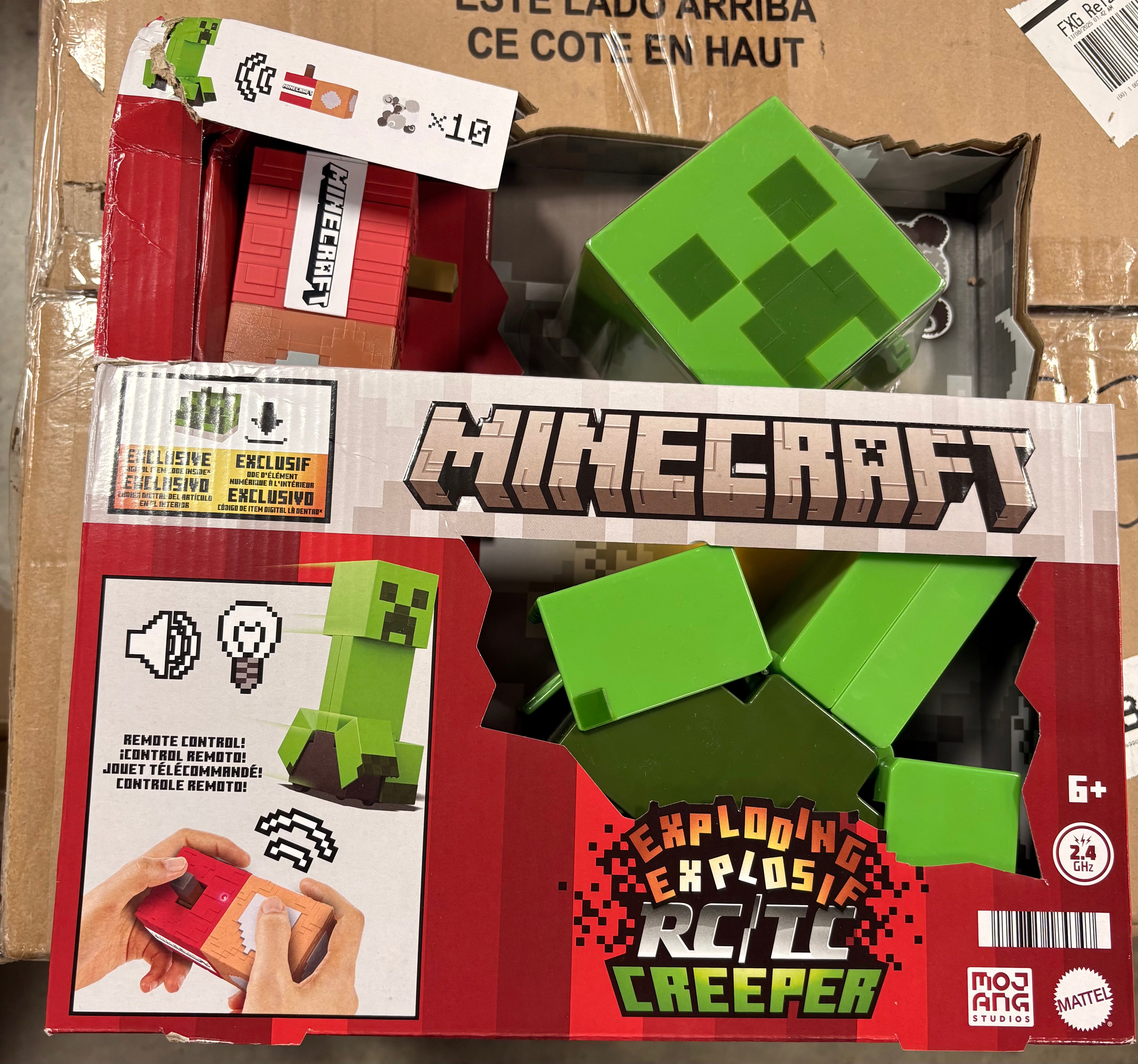 Exploding RC Creeper, Lights & Sounds, 10 Explosion Particles & DLC Co ...