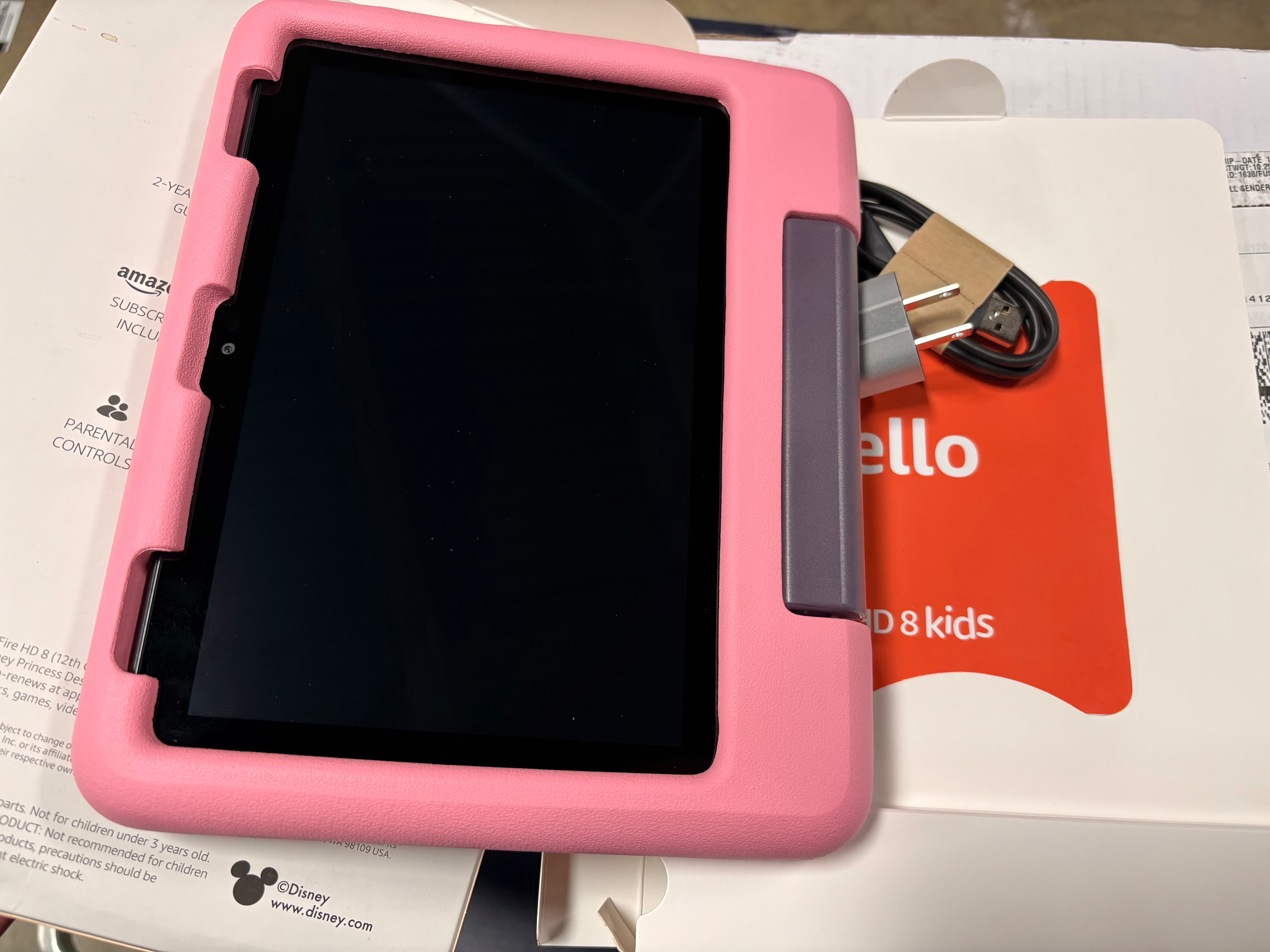 Fire HD 8 Kids tablet - Disney Princess – Salvage & Co Indy