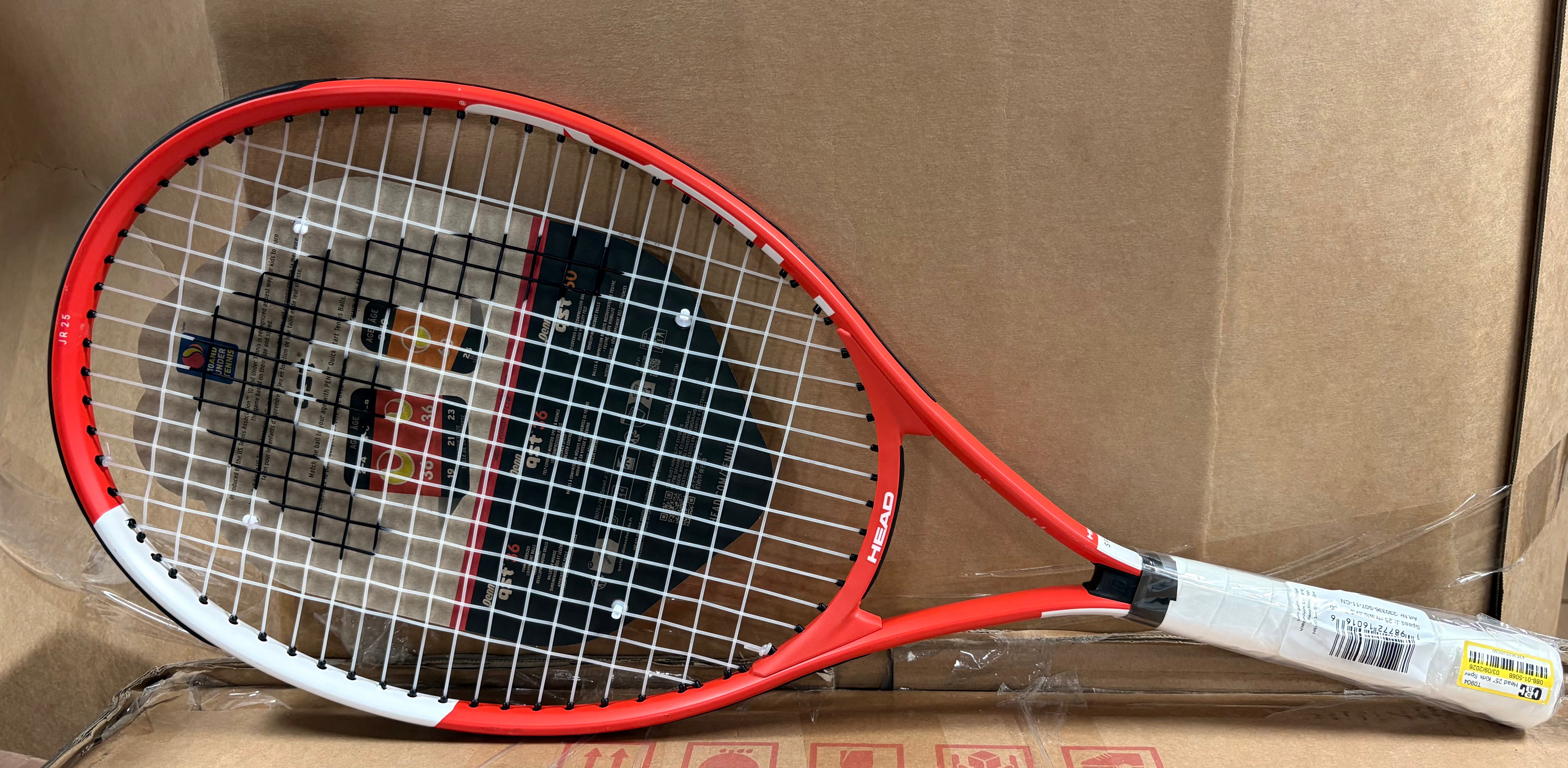 Kids' Speed Traditional Tennis Racquet - Red – Salvage & Co Indy