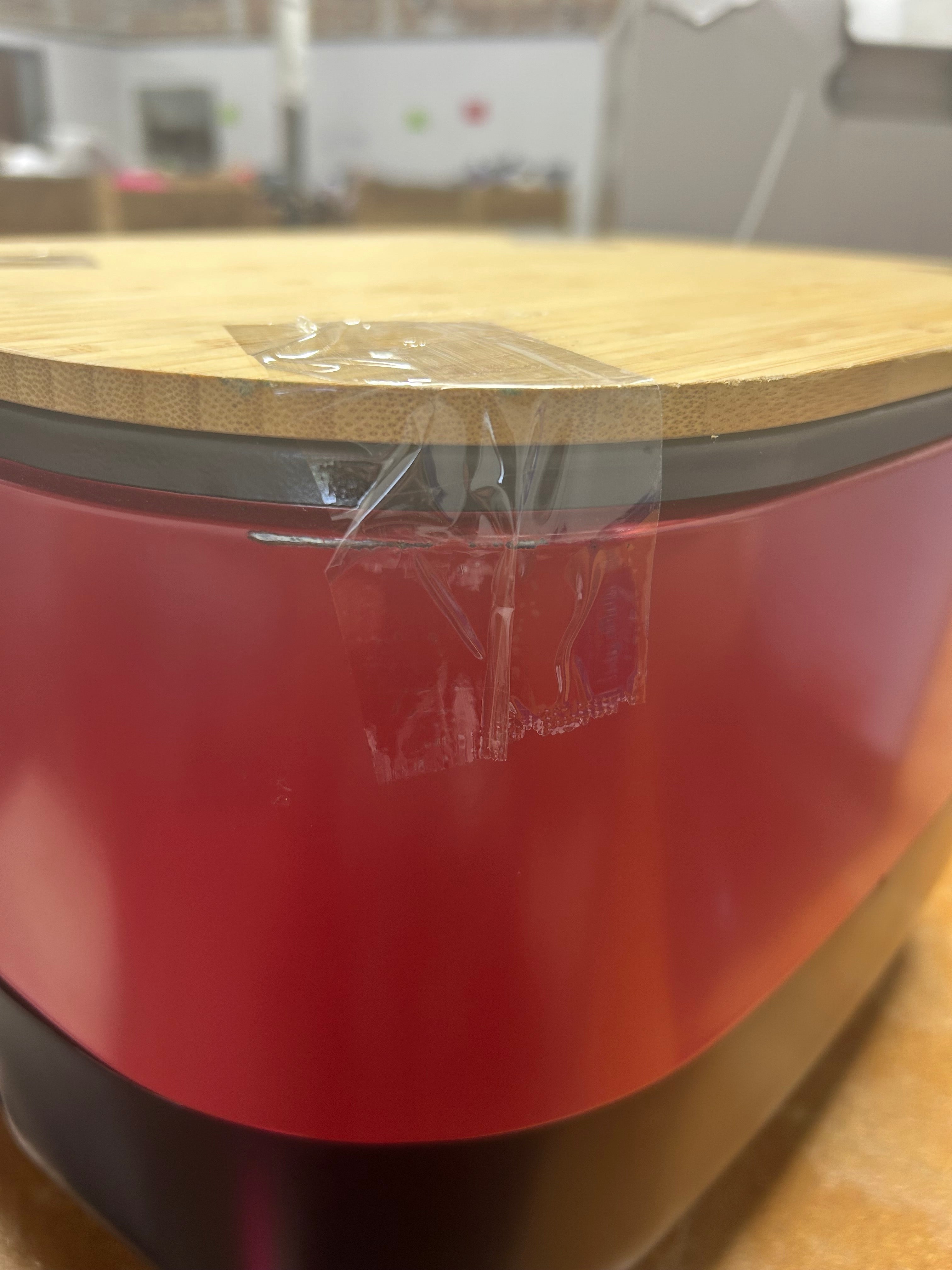 1-Burner Venture Portable Gas Grill Red