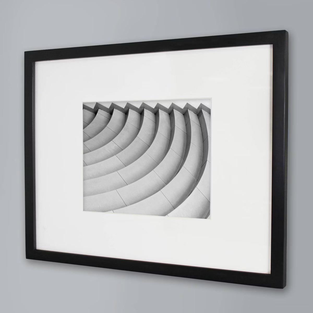 14" x 18" Matted to 8" x 10" Thin Gallery Frame SHOWROOM ITEM