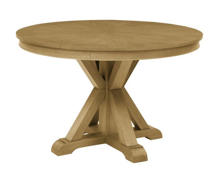 Steve Silver Rylie Natural TABLE BASE ONLY