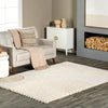 Gloria Abstract Shag Area Rug 7'10