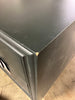Blaise Nautical Nightstand with 2 Storage Drawers, Steel Teal