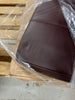 2pcs Adjustable Modern Faux Leather Swivel Bar Chairs - Brown