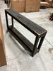 Rustic Farmhouse Handmade Reclaimed Wood Sofa Console Table - Black