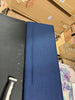Blue Metal Frame King Size Button Tufted Nailhead Upholstered Platform Bed with 4 Large Drawers