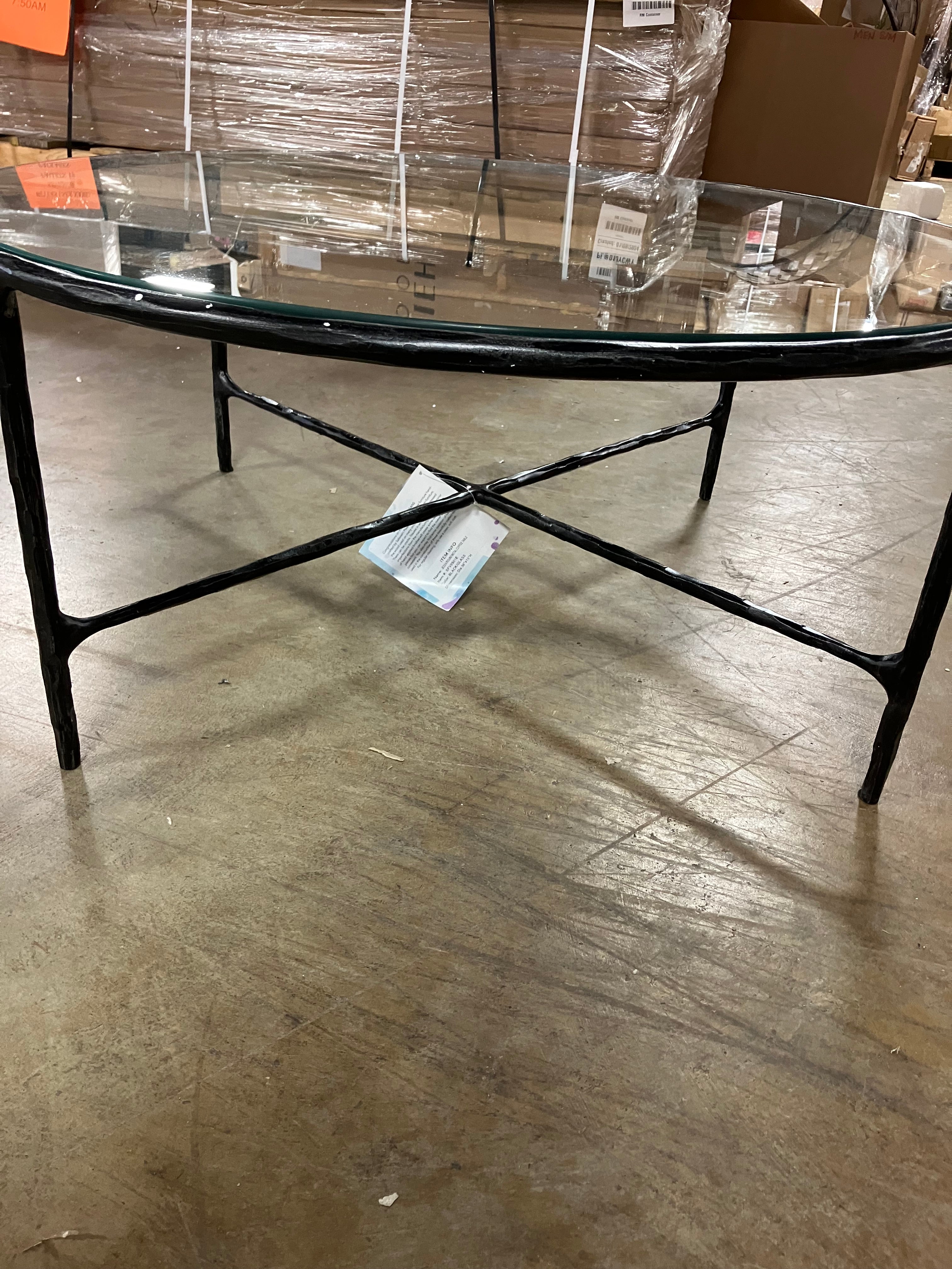 Safavieh Couture Jessa Round Metal Coffee Table